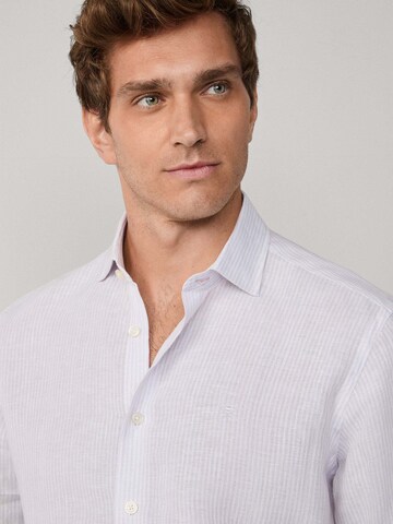 Coupe regular Chemise Hackett London en violet