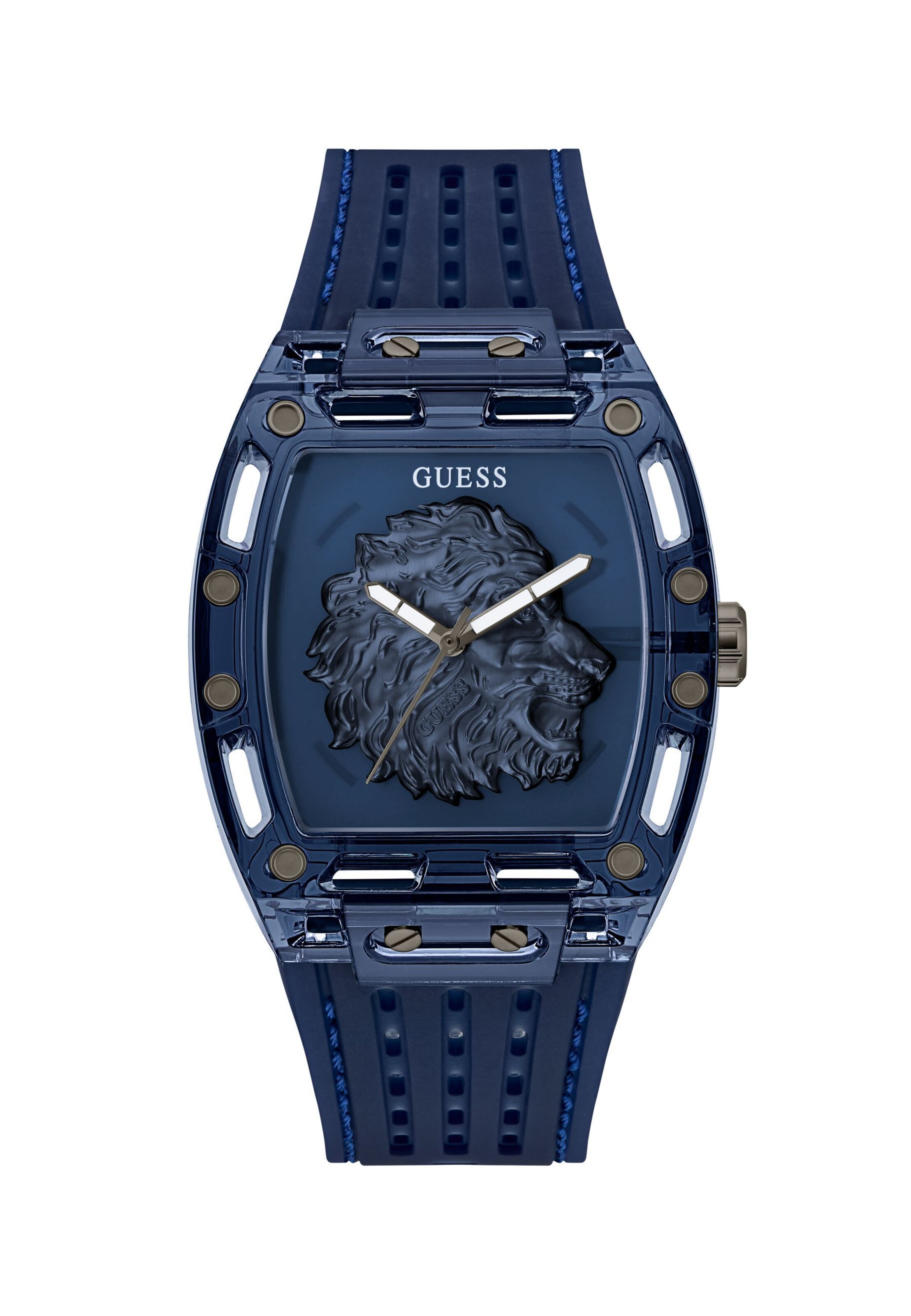 GUESS Analogt ur 'PHOENIX' i blå