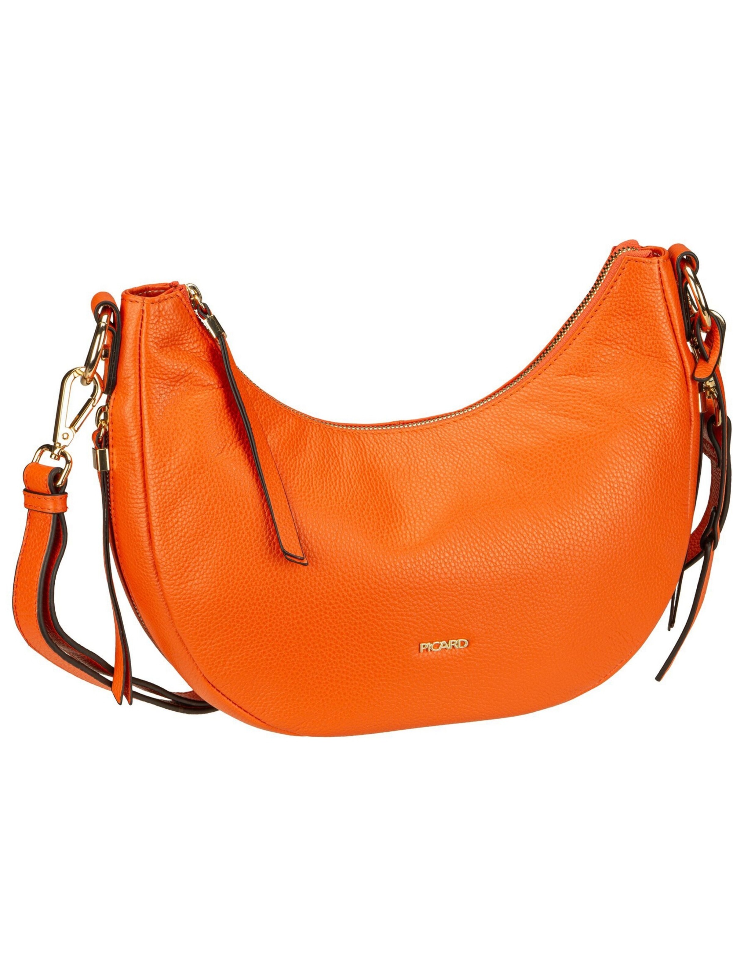 Picard Crossbody Bag 'Java' in Orange: front