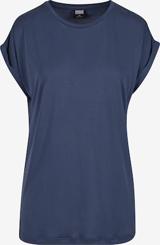 T-shirt Urban Classics en bleu : devant