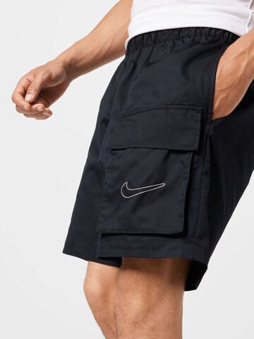 Regular Pantalon Nike Sportswear en noir