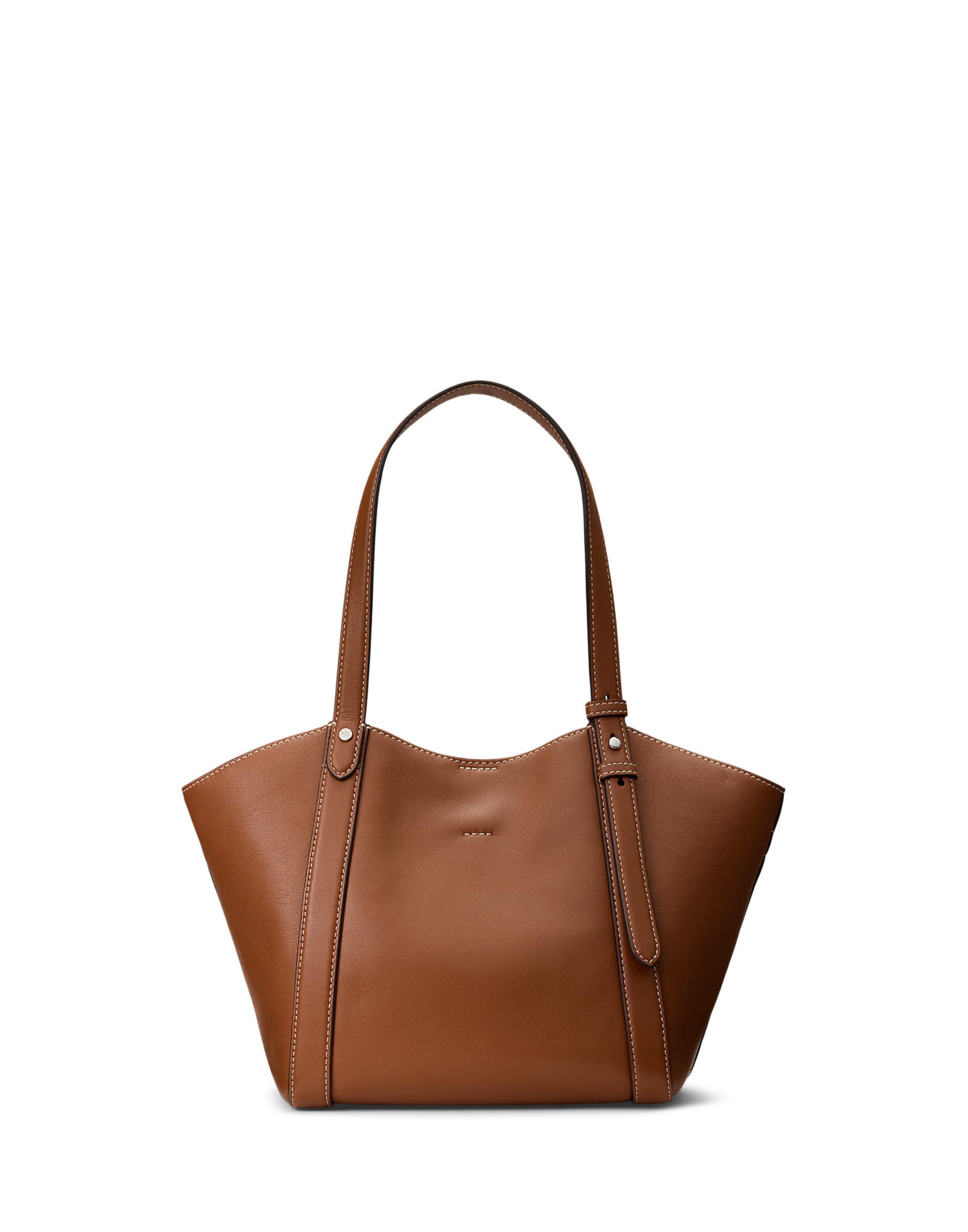 Borsa a spalla di Lauren Ralph Lauren in marrone