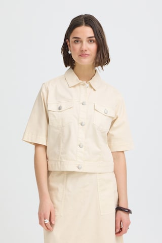 Veste mi-saison 'WILL' Fransa en blanc : devant
