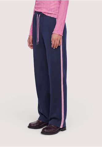 OH APRIL Wide leg Broek 'Kael' in Blauw