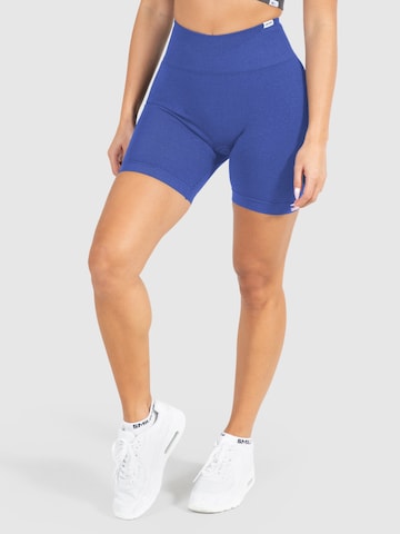 Smilodox Skinny Sports trousers in Blue: front