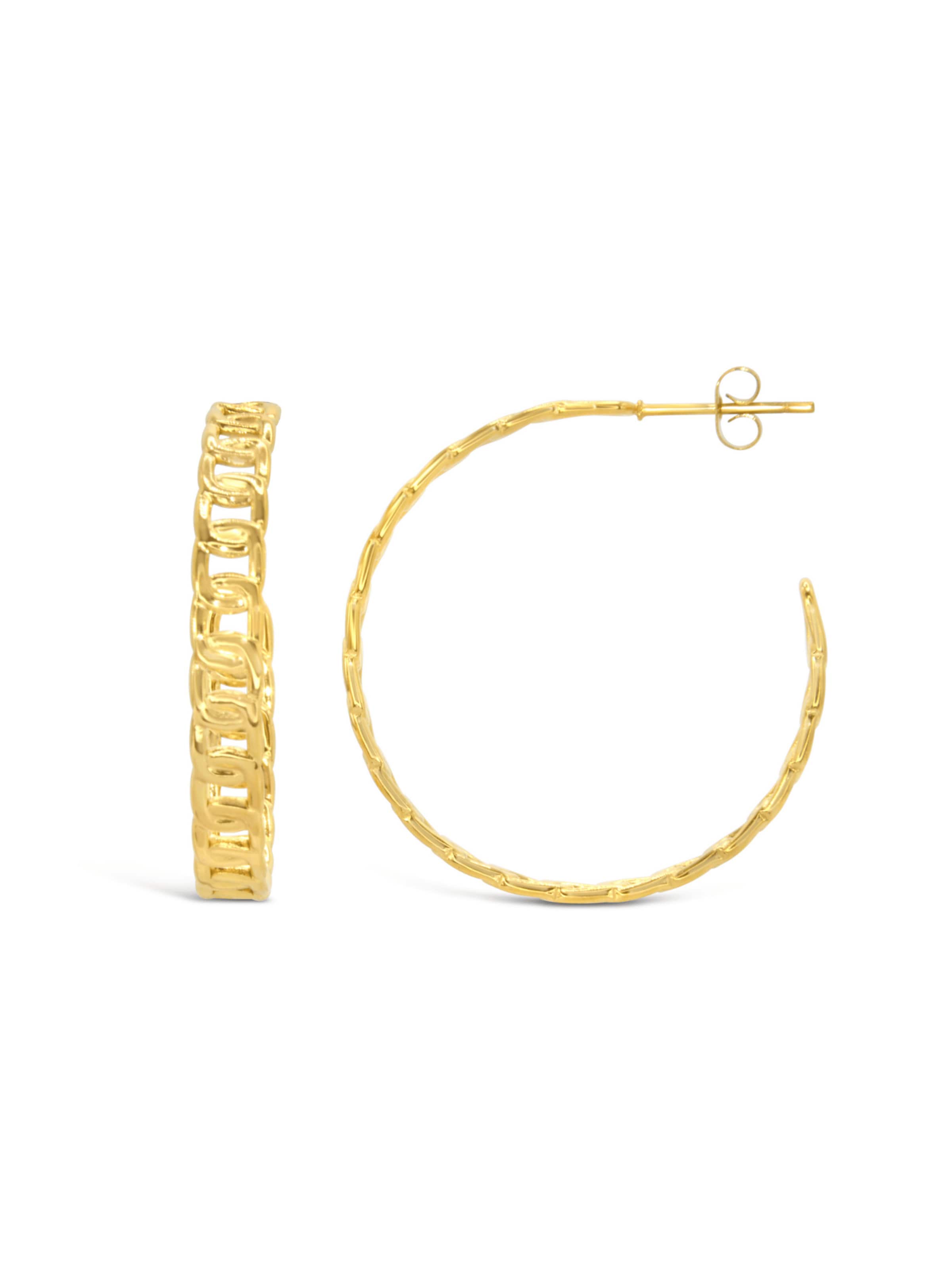 ARS-ARGENTI Earrings 'FAITH IN THE SKY' in Gold: front