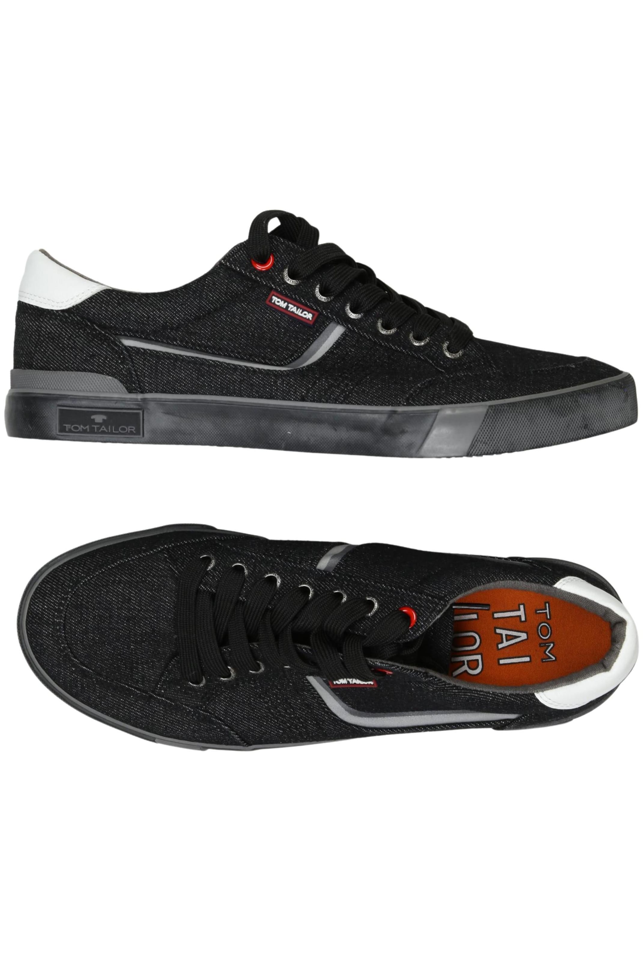 TOM TAILOR Sneaker 41 in Schwarz: Vorderseite