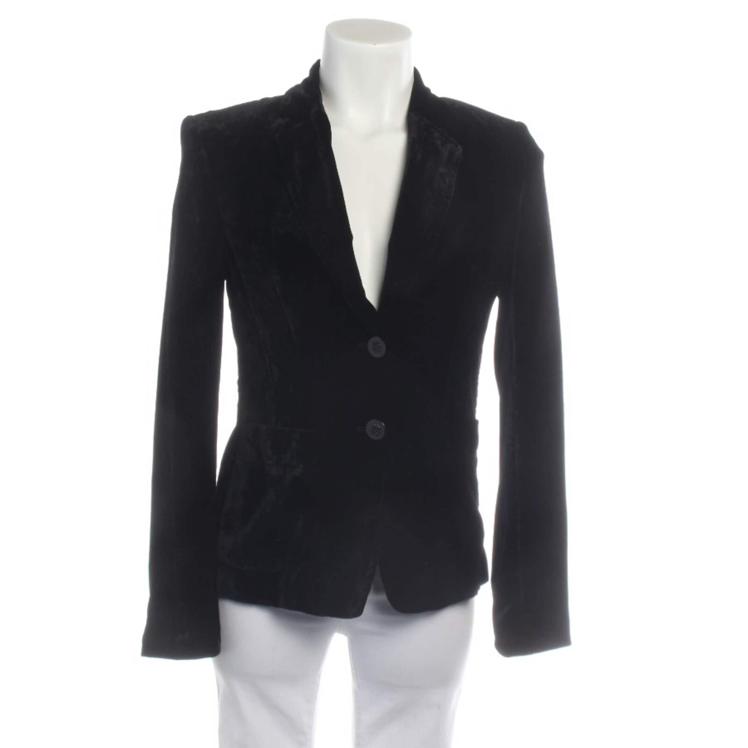 Marc Cain Blazer in XS in Black: front