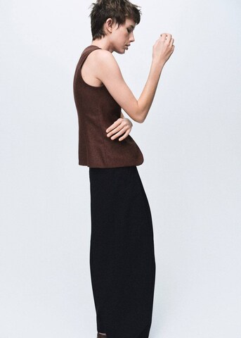 MANGO Vest 'Greta' in Red