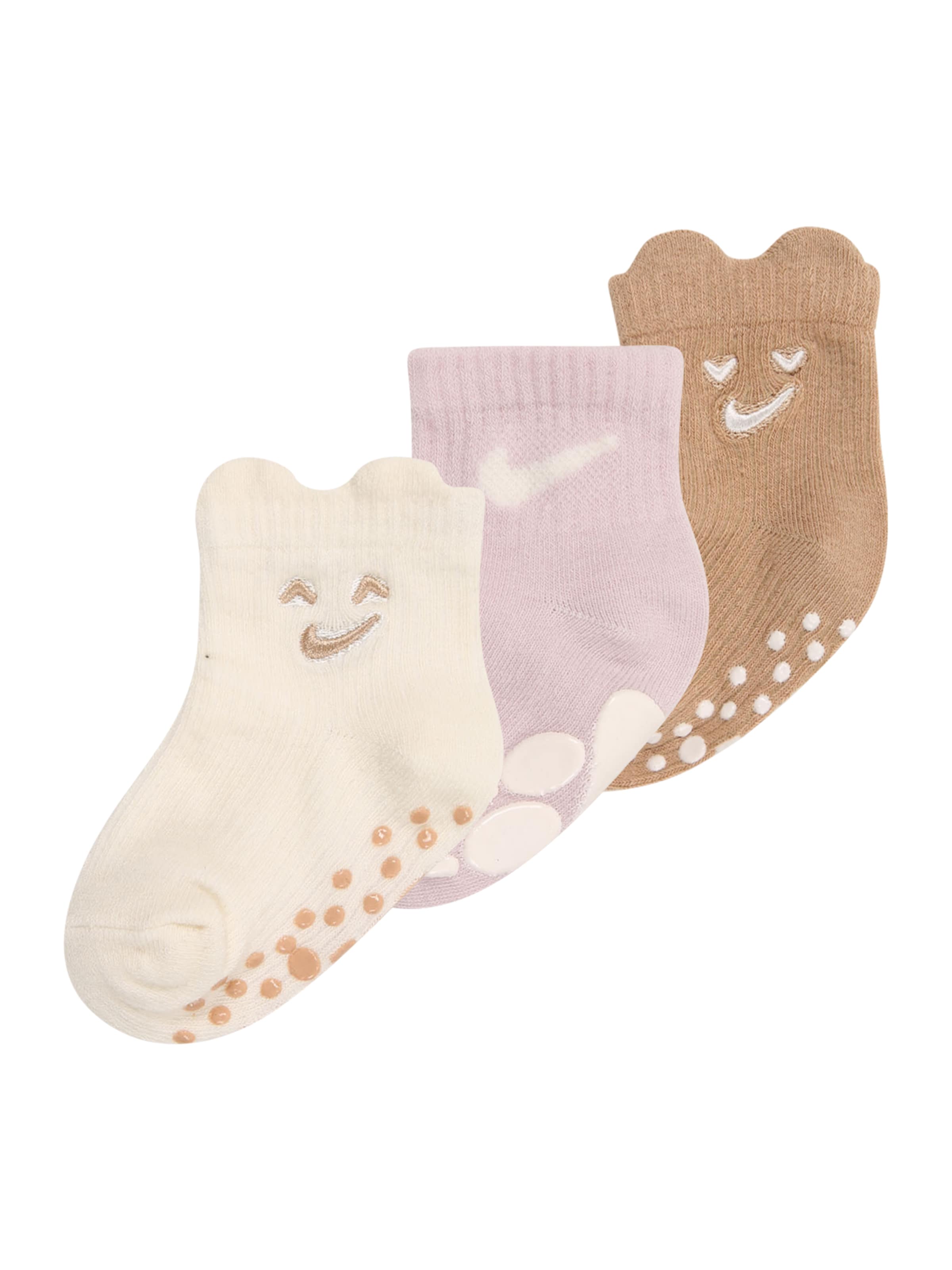 Nike Sportswear Κάλτσες σε μπεζ: μπροστά