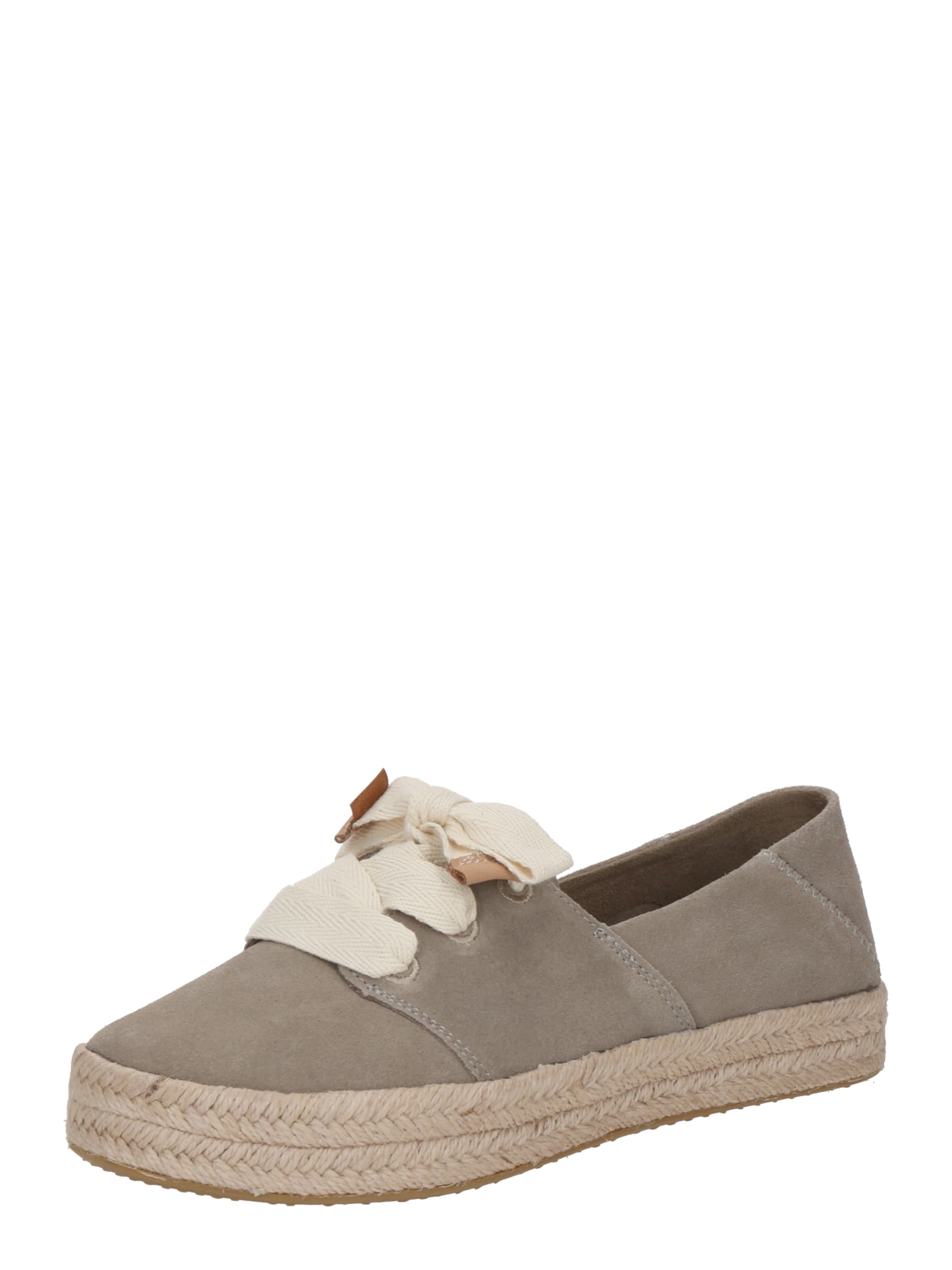 TOMS Espadrilles in Beige: voorkant