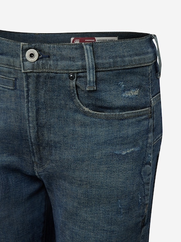 G-Star RAW Slimfit Jeans 'D-Staq' in Blauw