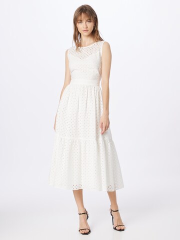 Robe SWING en blanc : devant