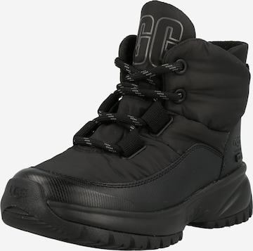 melns UGG Sniega apavi 'Yose': no priekšpuses