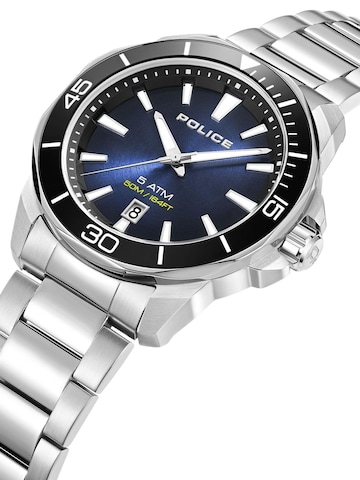 POLICE Analog Watch 'Date watch Thornton' in Blue