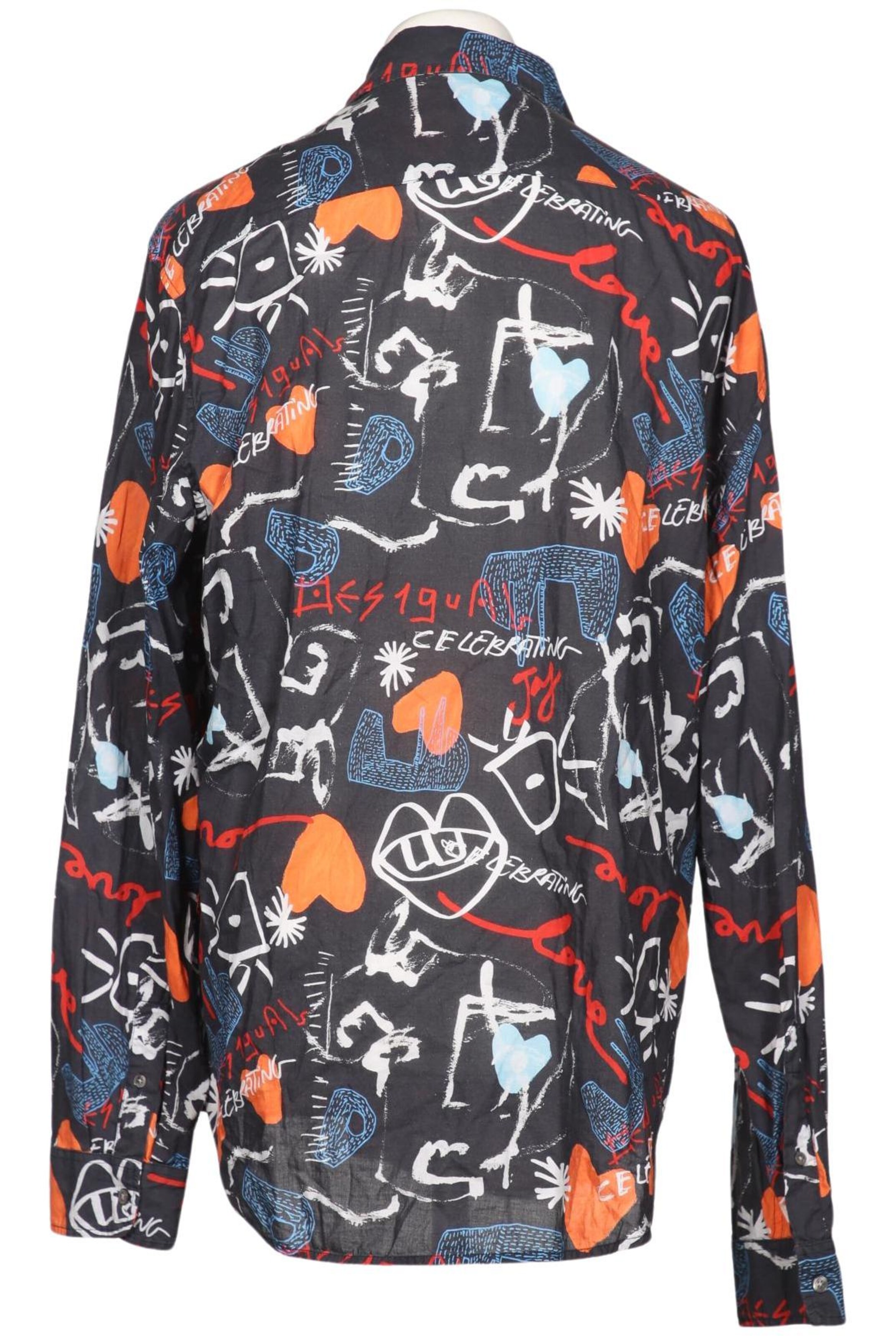 Desigual Button Up Shirt in XXL in Mixed colors
