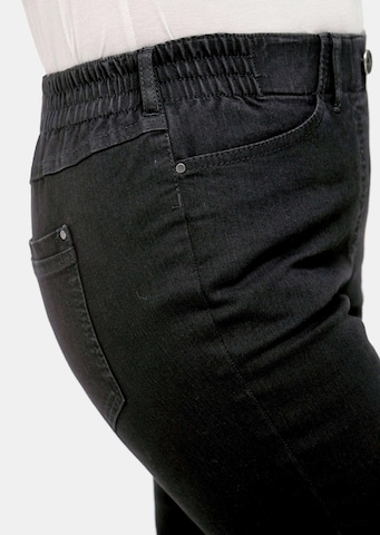 Goldner Regular Jeans 'Martha' in Schwarz
