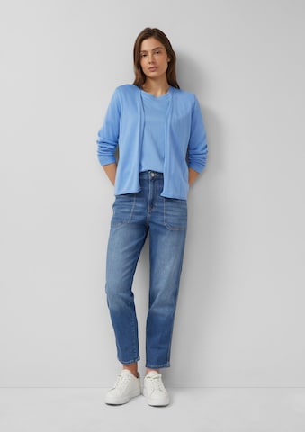 s.Oliver Gebreid vest in Blauw