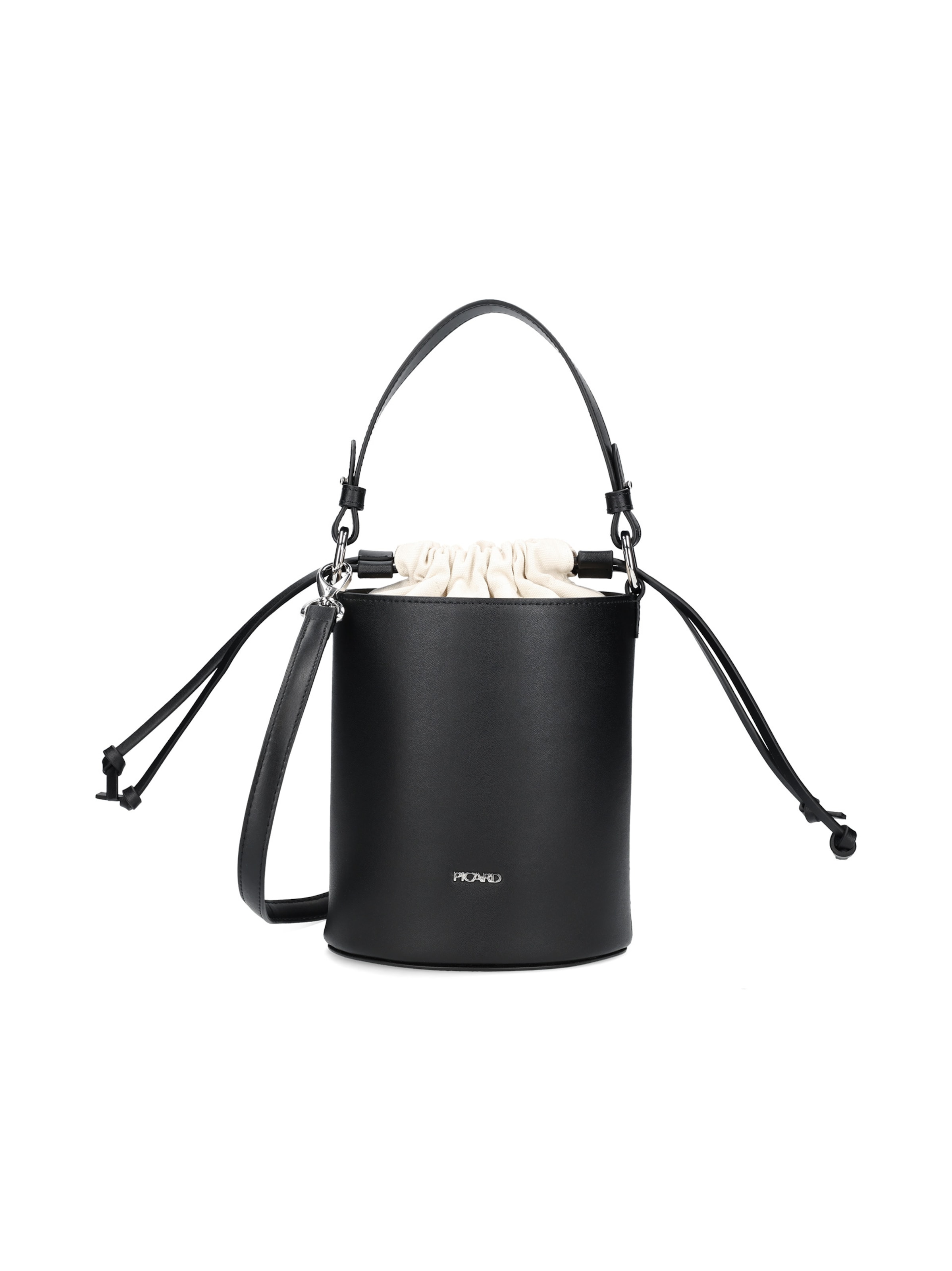 Poche ventrale ' Alma ' Picard en noir