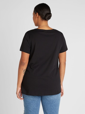 ONLY Carmakoma T-Shirt 'Bonnie' in Schwarz