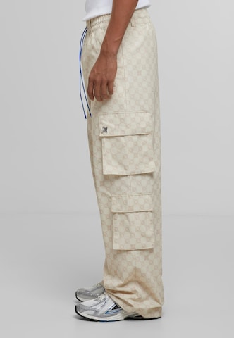 Pequs Loosefit Cargobroek in Beige