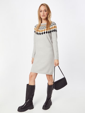 Fransa Knitted dress in Grey