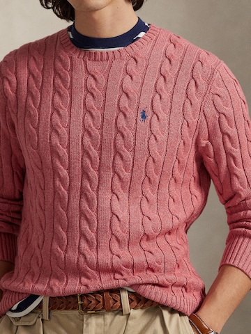 Polo Ralph Lauren Regular fit Sweater 'DRIVER' in Pink