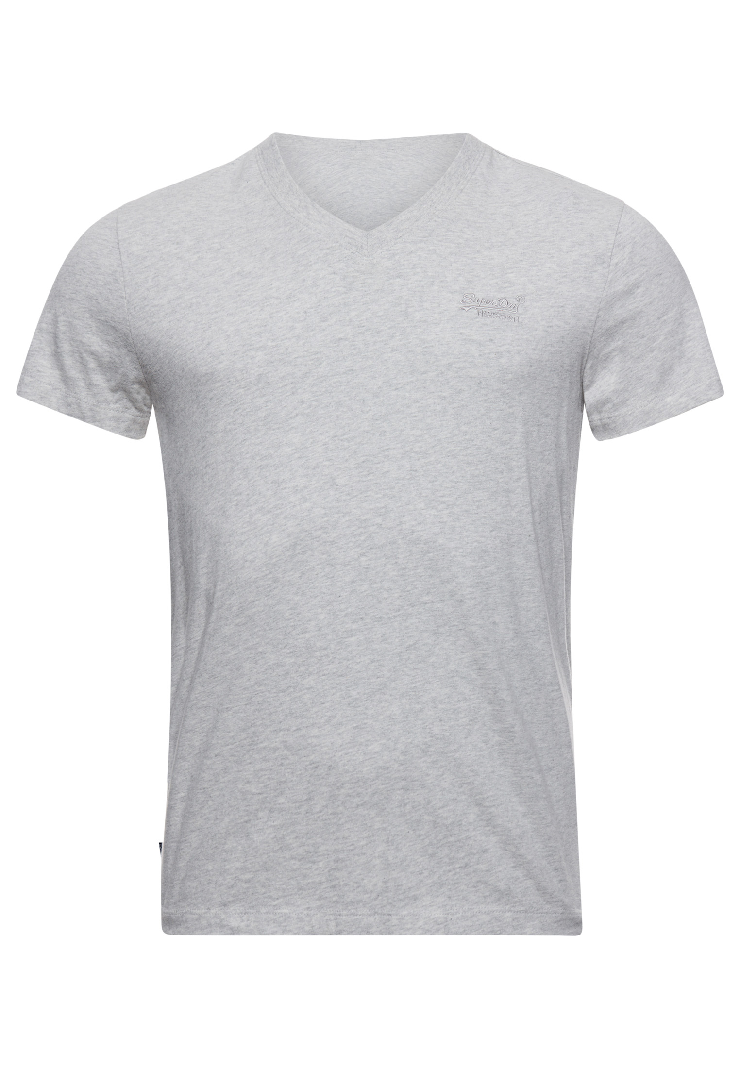 Superdry T-Shirt in Graumeliert 