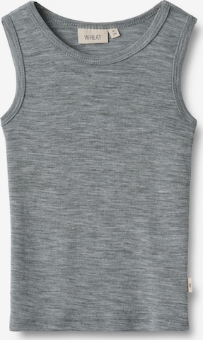 WHEAT - Camiseta térmica en gris: frente
