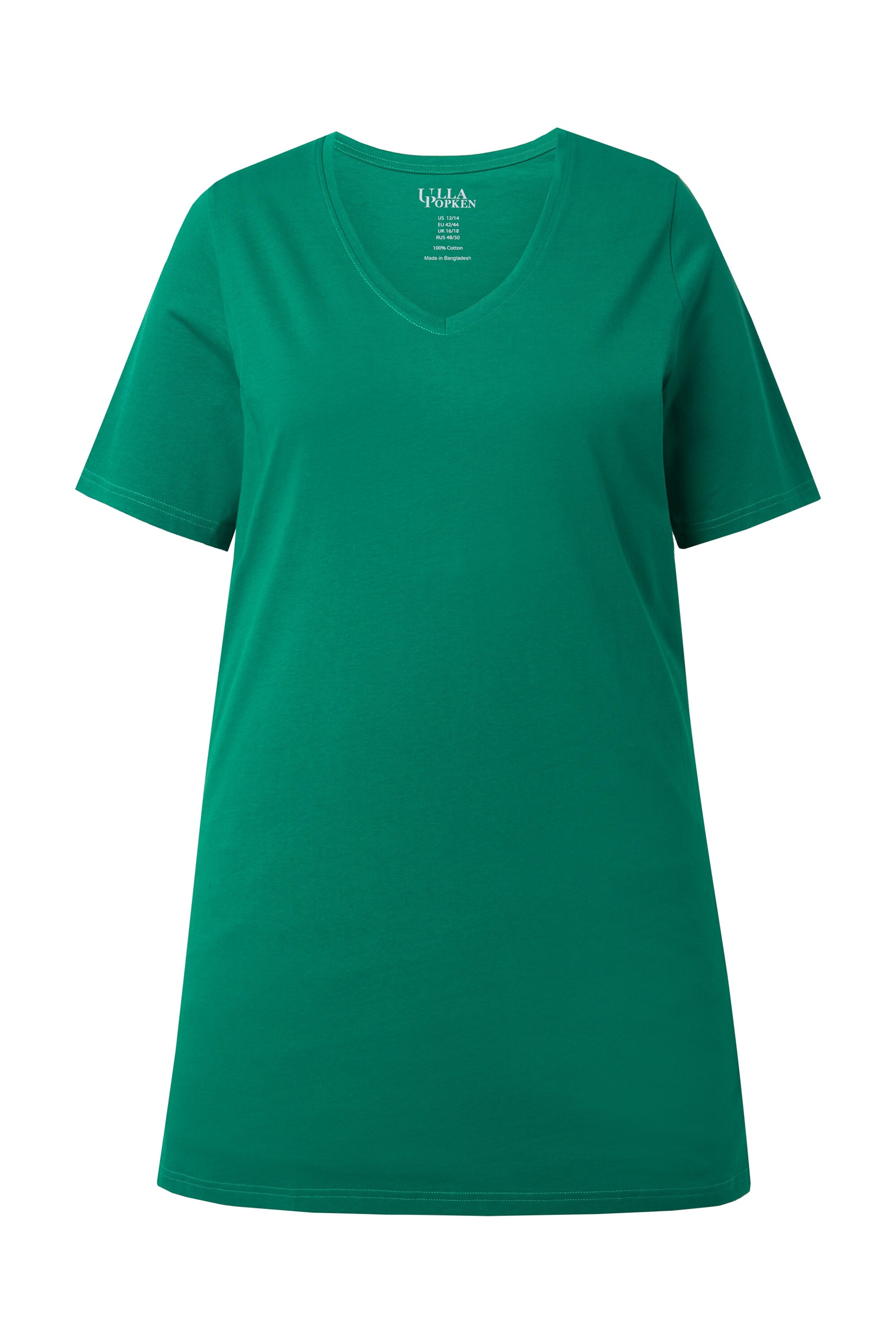 Ulla Popken Shirt in Grün: Vorderseite