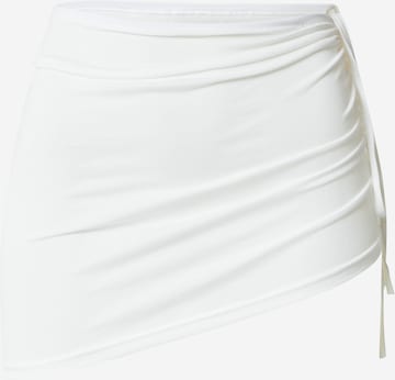Edikted Skirt in White: front
