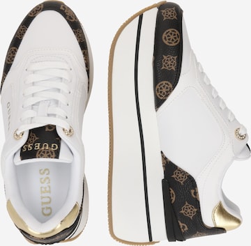 Baskets basses 'CAMRIO4' GUESS en blanc