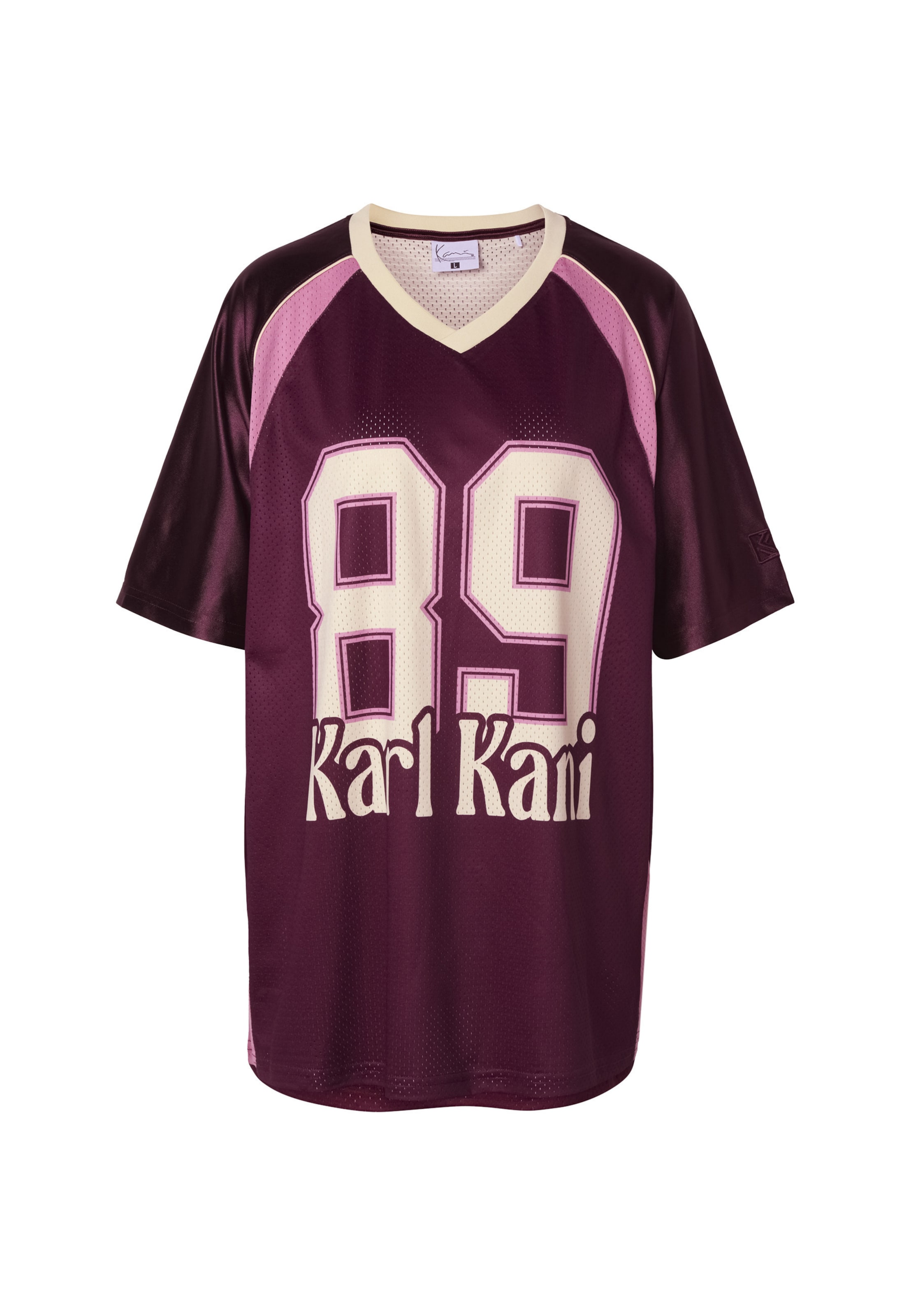 Karl Kani - Camisa em vermelho: frente