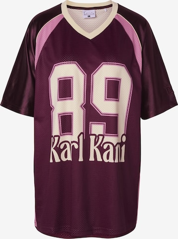 Karl Kani - Camisa em vermelho: frente