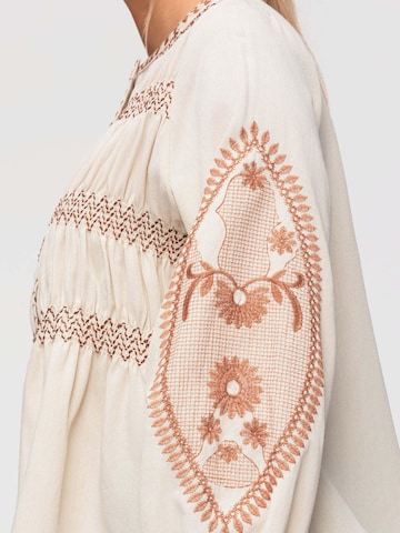 Camicia da donna di Ombre in beige
