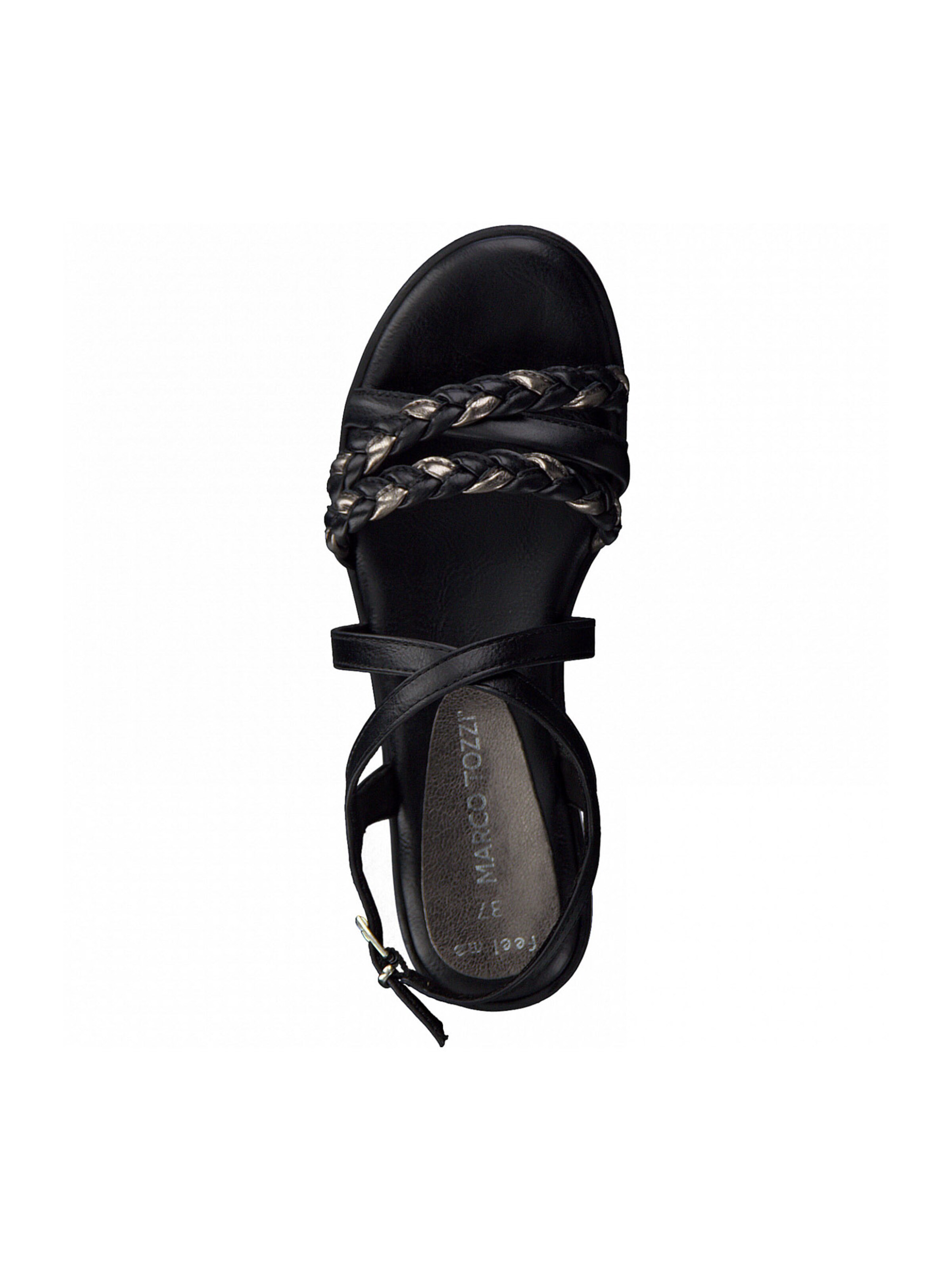 Frauen Sandalen MARCO TOZZI Sandale in Schwarz - BZ47044 Frauen Sandalen MARCO TOZZI Sandale in Schwarz - BZ47044