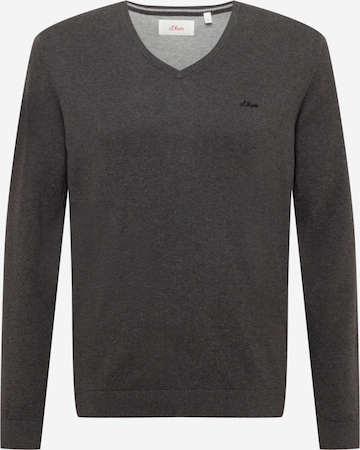 Pull-over s.Oliver en gris : devant