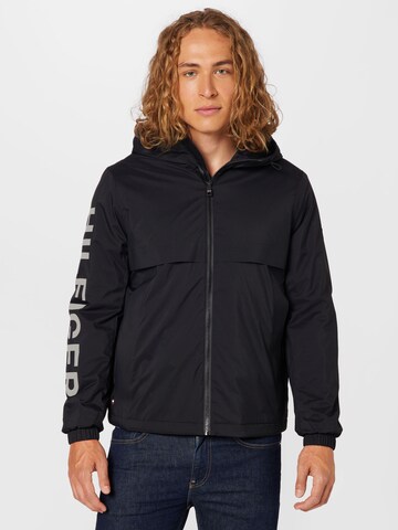 TOMMY HILFIGER Jacke in Schwarz: predná strana