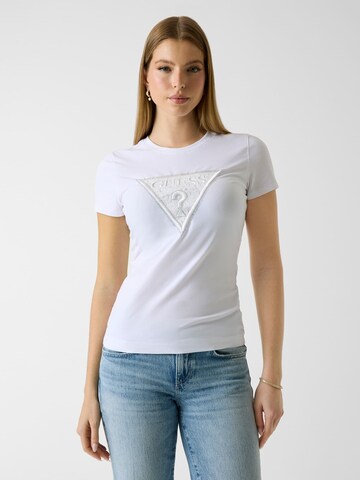 GUESS Shirt in White: front