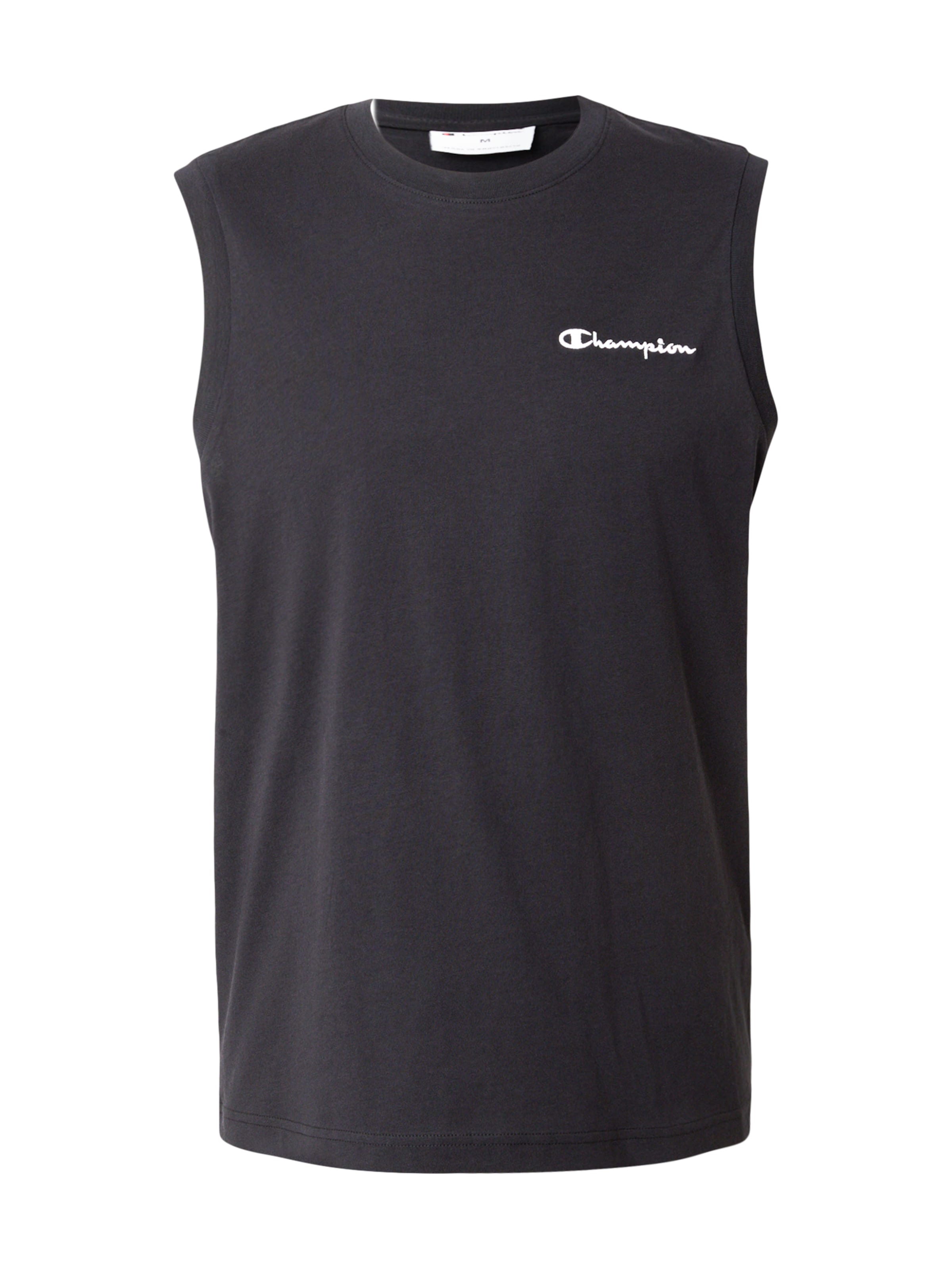 Champion Authentic Athletic Apparel Футболка в Черный: спереди