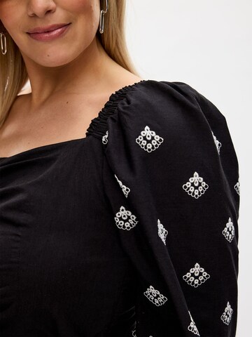RYC by Angelina Kirsch Bluse in Schwarz