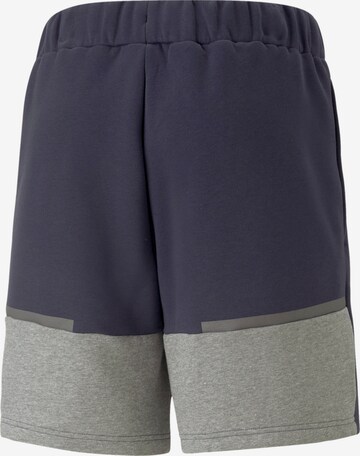 PUMA Regular Sportshorts 'Team Cup' in Blau