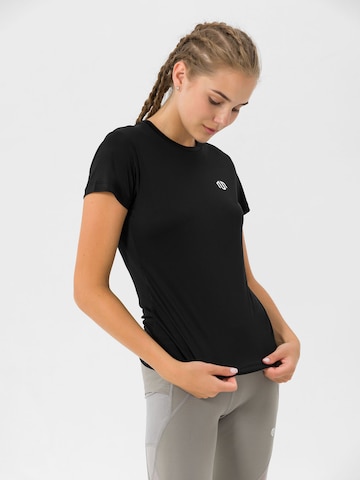 MOROTAI Shirt 'BRAND BASIC' in Schwarz