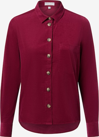 Marie Lund Blouse in Pink: front