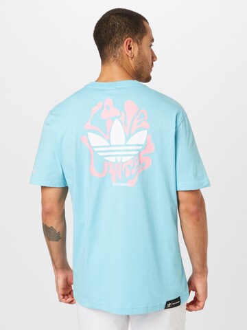 ADIDAS ORIGINALS Shirt 'Pride Rm Graphic' in Blue