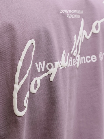 T-Shirt JACK & JONES en violet