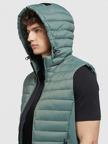 khujo Vest 'Wemo' in Green