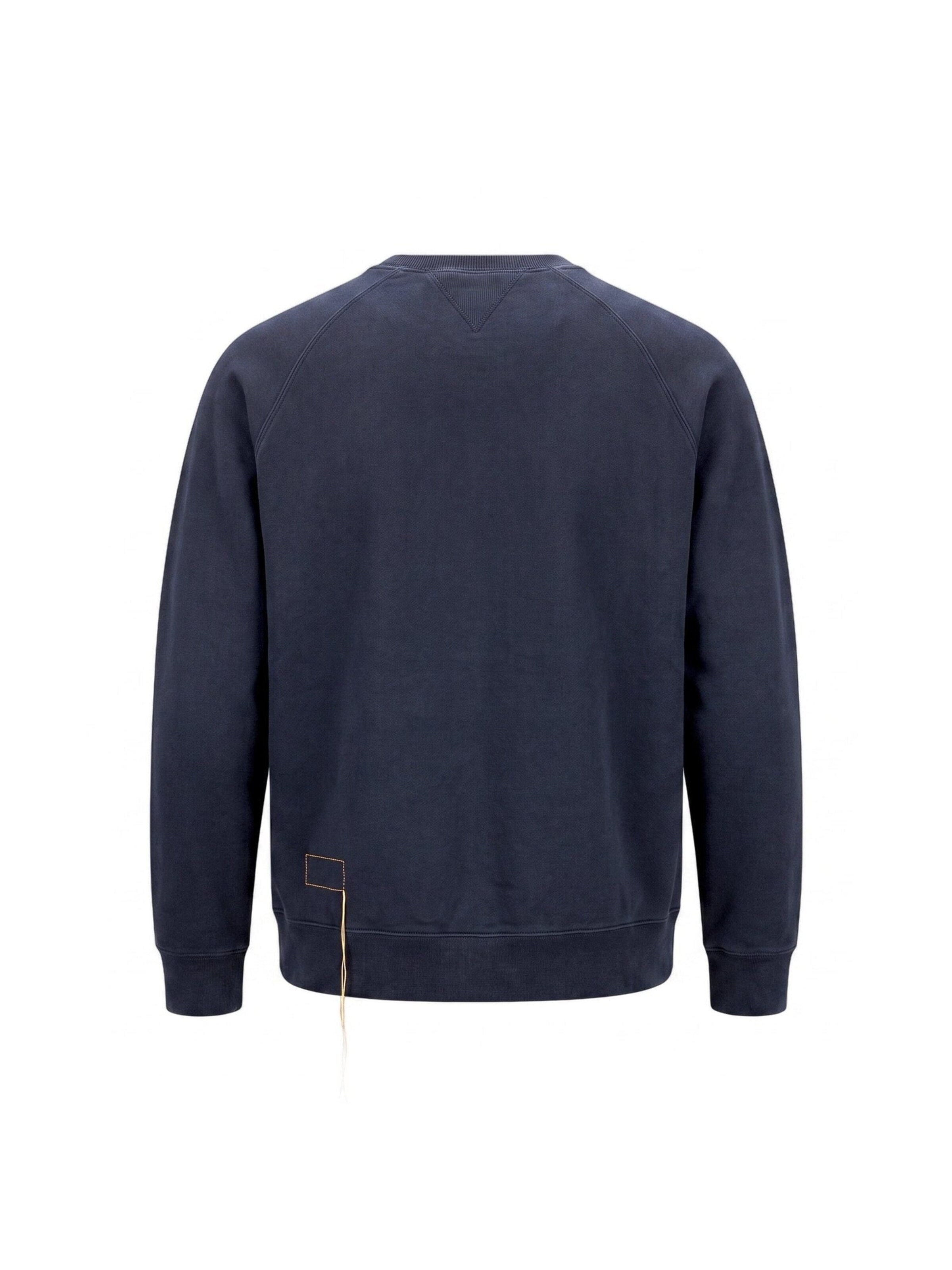 Felpa 'HARVARD CREWNECK SWEATSHIRT IN BRUSHED JERSEY RAGLAN CUT BLUE' di Fortela in blu