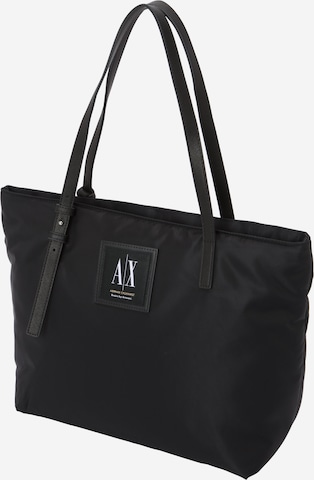 ARMANI EXCHANGE Shopper táska - fekete: elől