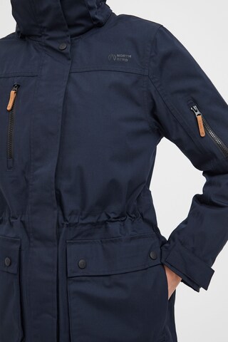 North Bend Winter Jacket 'Wanda' in Blue